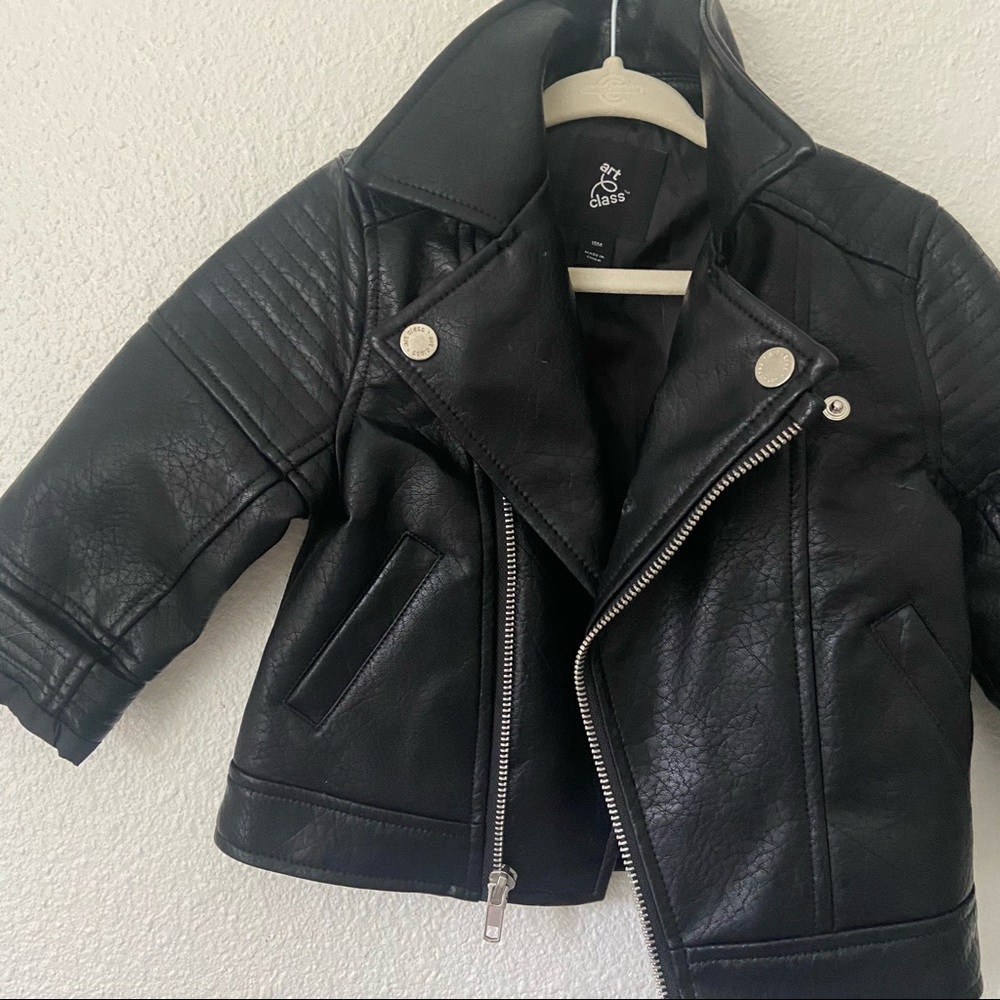 18mo Black Leather Jacket